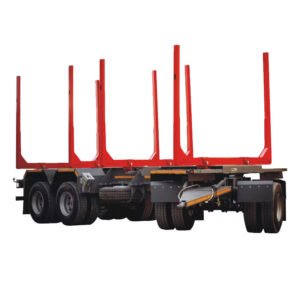 Extendable Timber Transport Skeletoneladas Semi-reboque