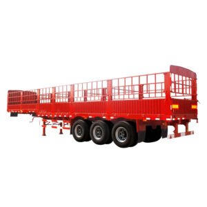 3-eixos 40-toneladas Livestock and Cargo Semi-reboque