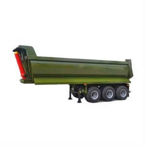 40-toneladas U-Type Hydraulic Tipper Semi-reboque