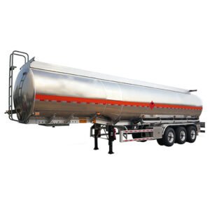 3-eixos 40,000-Litre Aluminium Cisterna de combustível Semi-reboque